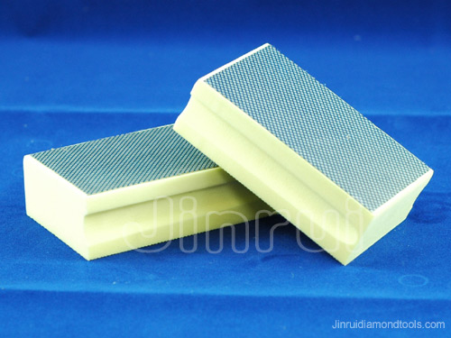 Diamond hand pads