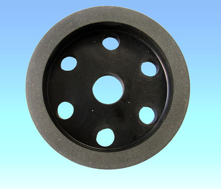 RESIN WHEEL(SS CUP WHEEL)RLACK